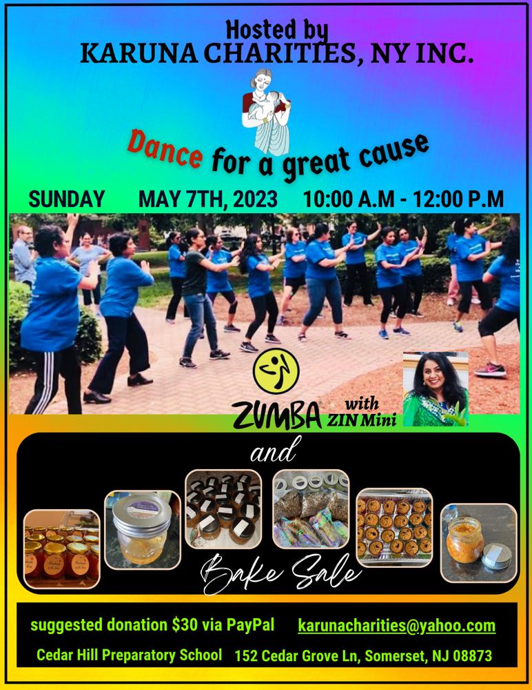Our Annual Zumba and bake sale